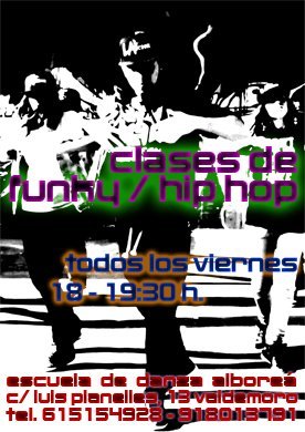 Clases20Funky20Hip20Hop20Viernes20Pq | FRANCISCO CARLOS SANCHO NADAL