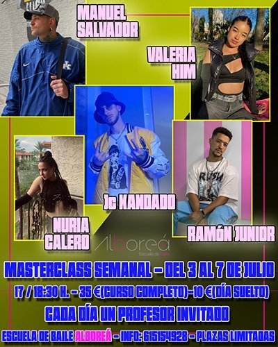 Masterclass20Hiphop20Valdemoro Red | FRANCISCO CARLOS SANCHO NADAL