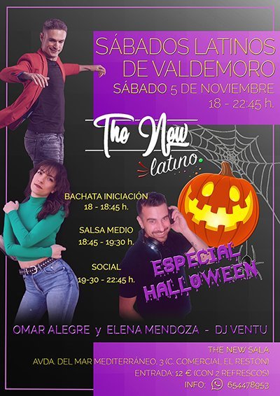 Social20Valdemoro20Halloween20Salsa20Bachata Red | FRANCISCO CARLOS SANCHO NADAL